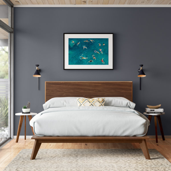 Modern & Contemporary Platform Bed Without Headboard AllModern